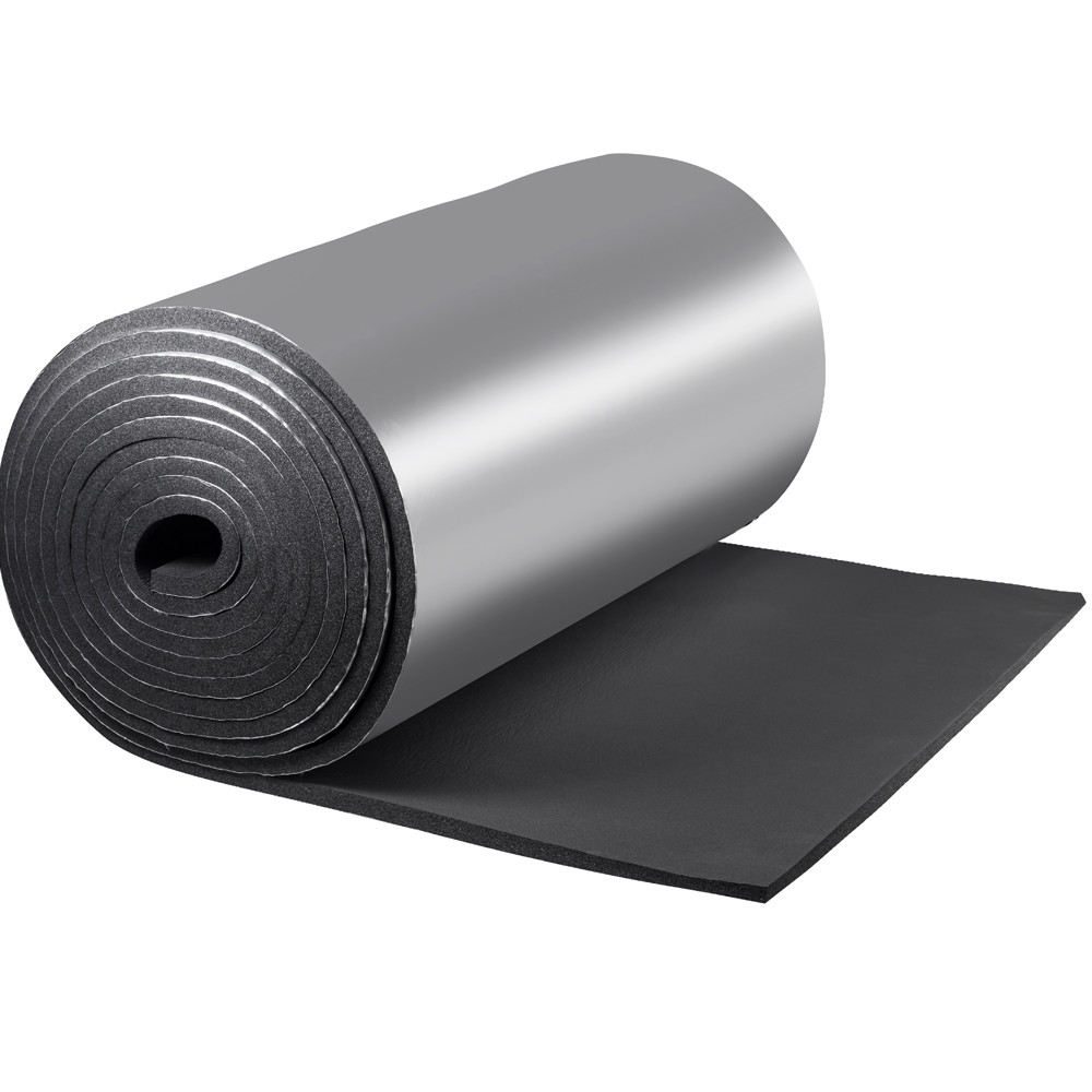 რულონი კაუჩუკის K-FLEX 10x1000-20 ST AD ALU (თვითწებვადი და ალუმინის ფოლგით) — ტექნიკური იზოლაცია